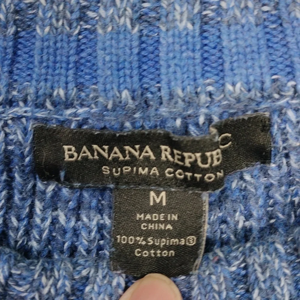 Banana Republic Men's Supima Cotton Sweater Size Medium